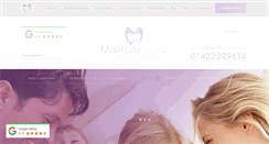 Desktop Screenshot of moorsidedental.com
