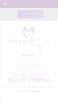 Mobile Screenshot of moorsidedental.com